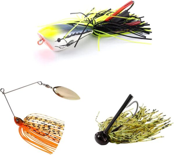 Set von 12 Bundles Silikonködern mit 44 Strängen in verschiedenen Farben für das Angeln, ideal für DIY Rubber Jig Lures und Zubehör.