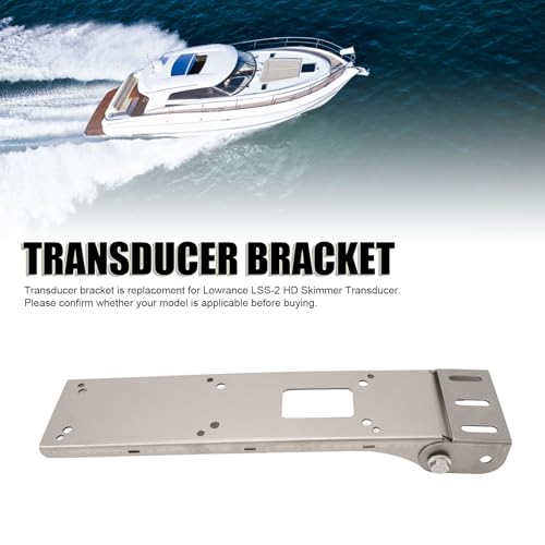 Bnineteenteam Spiegel-Geber-Montagehalterung aus rostfreiem Edelstahl für Lowrance LSS-2 HD-Skimmer-Geber