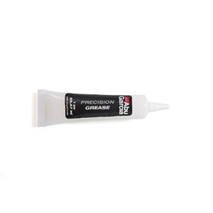 Abu Garcia Präzisionsspulenfett in silberner Tube mit schwarzem Etikett für Hochleistungsangeln, 28,3 g, korrosionsschutz und hitzebeständig.