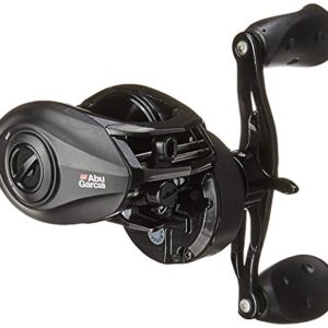 Abu Garcia Revo Beast X LP Low Profile Baitcastrolle in Schwarz, Größe 41-L, für präzises Angeln und hohe Leistung.