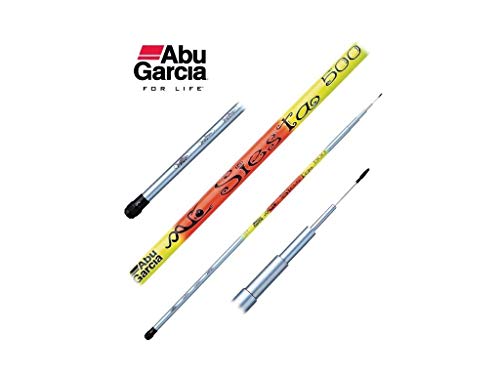 Abu Garcia Siesta T Pole 5 m Teleskoprute für das Angeln im Meer, Fluss und See, aus leichtem und robustem Carbon gefertigt, ideal für Hobbyangler und Profis.