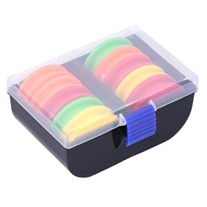 fuik Angelschaumspulen in einer praktischen Box, ideale Schaumstoffwickelspulen zur sicheren Aufbewahrung von Angelschnur, robust und abriebfest.