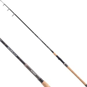 Balzer Diabolo Fury Teleskoprute 3,30 m aus Kohlefaser, geeignet für Barsch, Forelle und Zander, mit ergonomischem Korkgriff und stabilen Ringen.