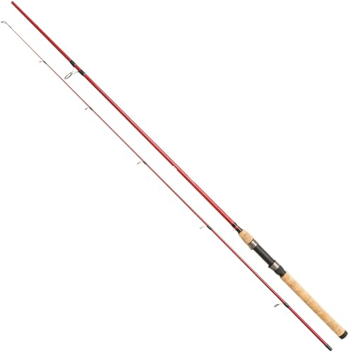 Berkley Cherrywood Spinnrute in Rot, 1,70 m Länge und 2-7 g Wurfgewicht, ideal für Angler und verschiedenste Angeltechniken.