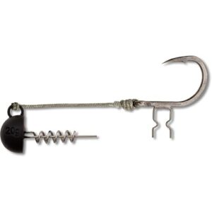 Black Cat 50g Shad Claw Rig Angelhaken mit speziellem Claw-Haken und spiralförmigem Gewicht für optimales Angeln