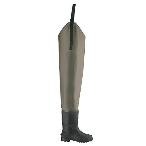 Cormoran Watstiefel in Größe 45 aus wasserdichtem Material für Angeln und Outdoor-Abenteuer, oberschenkelhoch, mit robustem Design und profilierter Sohle.