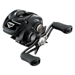 DAIWA 23 Tatula TW 100 Baitcast-Angelrolle mit ergonomischem Design und UTD-Bremse für präzises Angeln