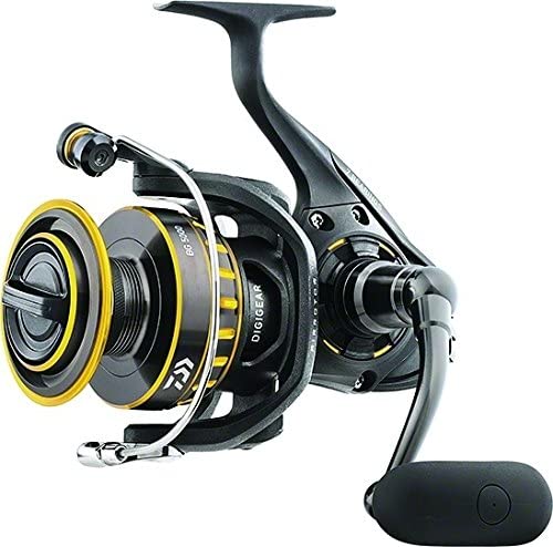 Daiwa BG2000 BG Salzwasser-Spinnrolle in modernem Design, ideal für Salzwasserangeln, mit robuster Konstruktion und präzisem Drehmechanismus.