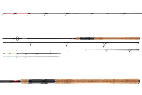 DAIWA Ninja X Feeder 360XH Angelrute mit 3,60m Länge und 220g Wurfgewicht, ideal für das Feederangeln auf verschiedene Fischarten.