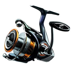 Daiwa Regal LT Spin Reel in Blau mit aerodynamischem Design und ergonomischer Kurbel, ideal für passionierte Angler.