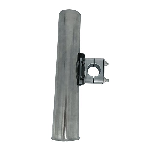 Einstellbarer Rutenhalter aus Edelstahl, stabil und 360 Grad drehbar, geeignet für Boot, Kajak und Yachten