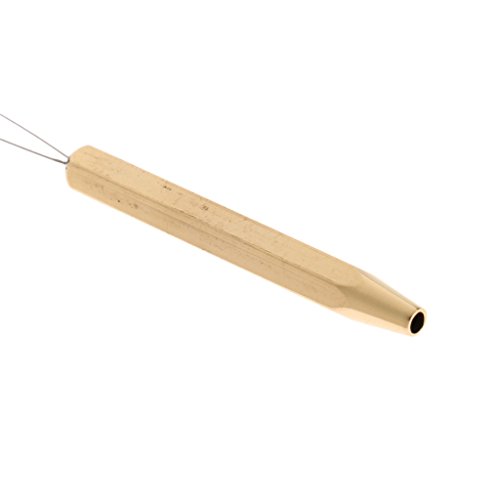 Set von zwei Fliegenbinden Einfädlern aus hochwertigem Metall mit ergonomischem Design, ideal für Fliegenfischer.