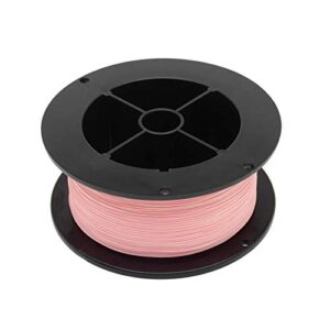 Flyline-Rückseite in Pink, 9 kg Tragkraft und 200 m Länge, ideal für Angler. Hervorragende Qualität mit geringer Dehnung und hohe Festigkeit für optimale Leistung beim Angeln.