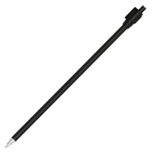 Fox Power Point Cam Lok Storm Pole - Robuster Bankstick für Karpfenangeln, 60 cm lang, aus schwarz pulverbeschichtetem Aluminium, ideal für Angler mit innovativem Cam-Lok-Mechanismus.
