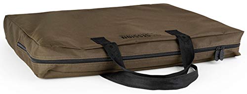 Fox Session Storage Tackleschrank für Karpfenzelte mit drei höhenverstellbaren Regalebenen, ideal zur Aufbewahrung von Tackle und Kochzubehör während Angelausflügen.