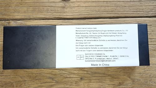 Generisches Full-Tang-Messer mit feststehender Klinge für Outdoor-Aktivitäten, ideal für Dschungel, Angeln und mehr. Hochwertige 14C28N-Stahlklinge in ergonomischem Design.
