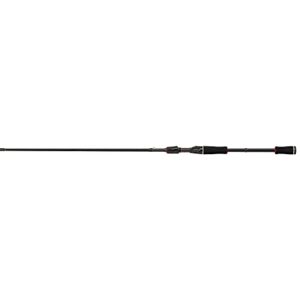 Mitchell Traxx MX3LE Jig und Dropshot Rute in schwarz mit rutschfestem Griff und leichten LTS Anti-tangle Rutenringen, ideal für Raubfischangeln