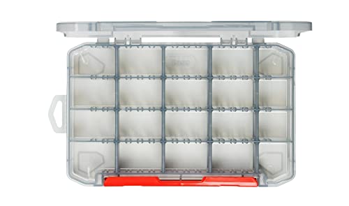 Rapala Unisex-Adult Box of Fishing in Weiß, ideal für die Organisation von Angelzubehör mit mehreren anpassbaren Fächern und robustem Design.