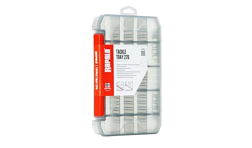 Rapala Unisex-Adult Box of Fishing - praktische und langlebige Aufbewahrungslösung für Angelzubehör mit mehreren Fächern und robustem Design, 27,6 x 18 x 4,3 cm