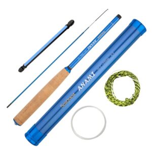 SeaQuest Anami 10'2" Tenkara-Rute mit Zubehör, ideal für Angler, inklusive leichtem Carbonrohr und transportablem Design.
