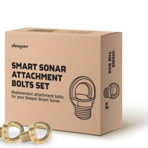 Smart Sonar Attachment Bolts Set für die sichere Befestigung von Sonargeräten, Metallbolzen in stabiler Ausführung, ideal für Angler und Outdoor-Enthusiasten.