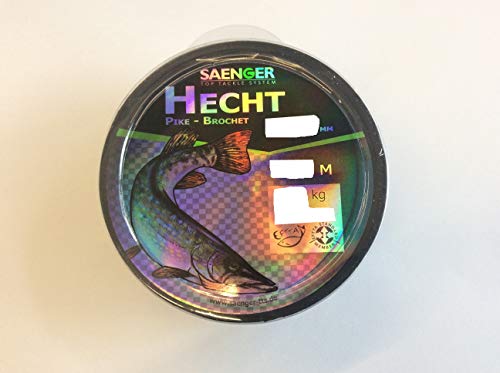 Specitec SVKapazität: UMA Single Linha für Angler - Hochwertige 0,32 mm Angelschnur für Zander, Barsch und Hecht mit einer Tragfähigkeit von 9,45 kg.