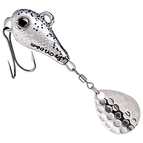 SpinMad 4g Bleikopfspinner in der Farbe Sunny, ideal für Raubfischangeln mit starkem Vibrations-Effekt zur Fischattraktion.