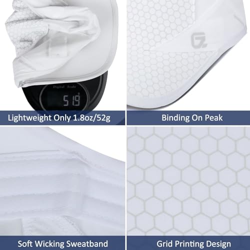 Leichte Sport Cap mit weichem Schirm, perfekt für Outdoor-Aktivitäten, atmungsaktiv und schnelltrocknend, ideal für Männer und Frauen.