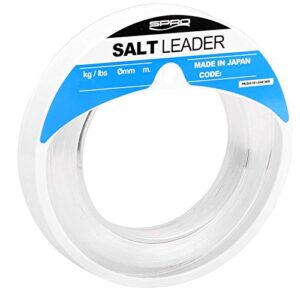 SPRO Norway Sea Leader Vorfachschnur Ø 1,20mm mit 73,9kg Tragkraft in transparentem Farbton, ideal für Salzwasserangeln.