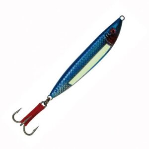 Team Norway Classic Sild Kunstköder in Blau und Silber, 300 g, ideal für das Angeln auf Raubfische und andere Arten, mit realistischem Design.