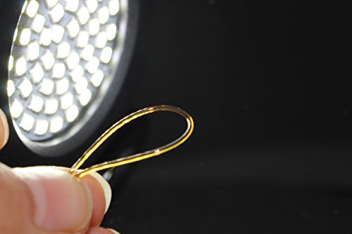 Tigofly Fliegenbinde-Rippen in verschiedenen Farben, 0,6 mm Durchmesser, ideal für das Fliegenbinden von Larven und Nymphen.