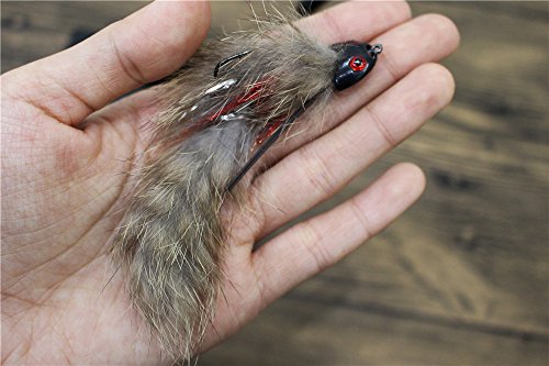 Tigofly Kaninchen-Zonker-Streifen in verschiedenen Farben für das Fliegenbinden, ideal für die Bassfischerei und kreative DIY-Projekte.