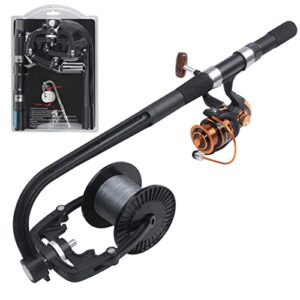 Tragbares Angelschnurspulgerät für effizientes Aufspulen von Angelschnur mit ergonomischem Design und robustem Material.