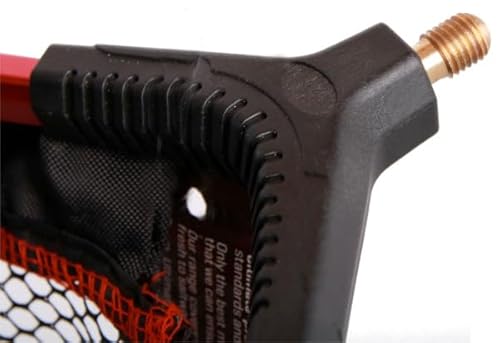 Ultimate Streetfishing Unterfangkescher mit teleskopischem Stab, 45x50 cm, robuste Gummiüberzogene Netzkonstruktion für schonendes Fangen, geeignet für Streetfishing und ruhige Gewässer.