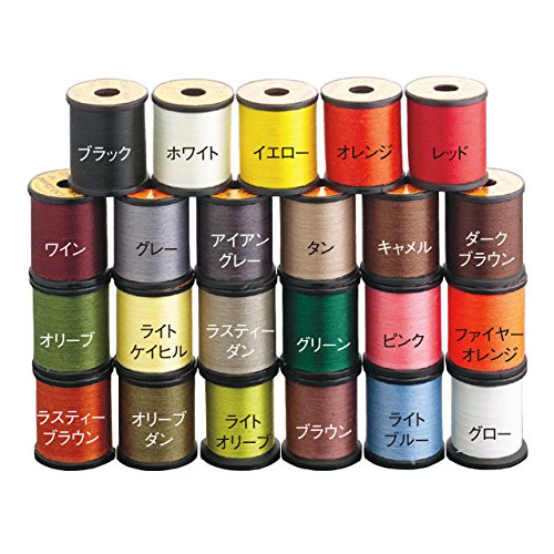 UNi Fliegenbinden Bindegarn in Dunkelbraun mit einer Länge von 200 Yards (182m) und Größe 8/0, ideal für das Binden von Fliegen an Haken der Größen 14 bis 20.