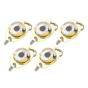 VGEBY 5-teiliges Unterwasser-Elektronik-Angelköder-Kit mit roter LED-Beleuchtung für erfolgreiches Angeln im Salzwasser und Süßwasser.