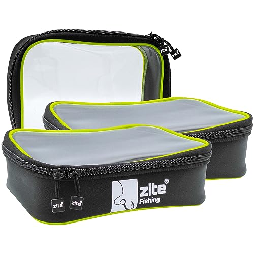 Zite Fishing Window Bag Angeltaschen Set – wasserdichte Aufbewahrungstaschen für Raubfischangeln mit drei Boxen.