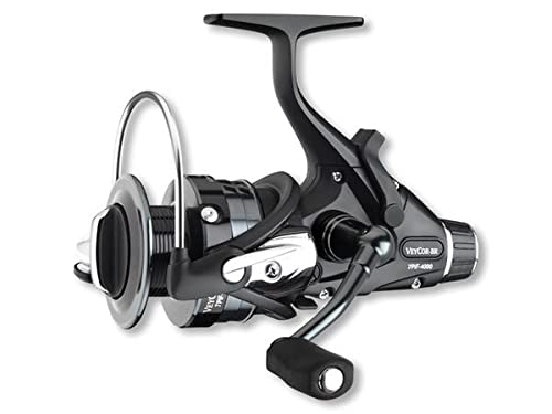 Cormoran VeyCor-BR 7PiF 6000 Angelrolle in Schwarz und Silber mit ergonomischem Design und robuster Konstruktion für leidenschaftliche Angler.