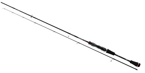 Daiwa Ballistic X L Spin Angelrute 2,30m mit einem Wurfgewicht von 3,5 bis 12 Gramm, ideal für Spinnfischen, mit ergonomischem Griff und feiner, flexibler Spitze.