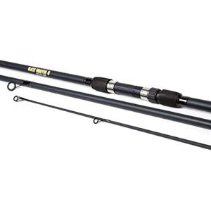 Eurocatch Black Phantom II Karpfenrute, 3-teilig, 12ft 2.50lb in Schwarz, ideal für das Karpfenangeln
