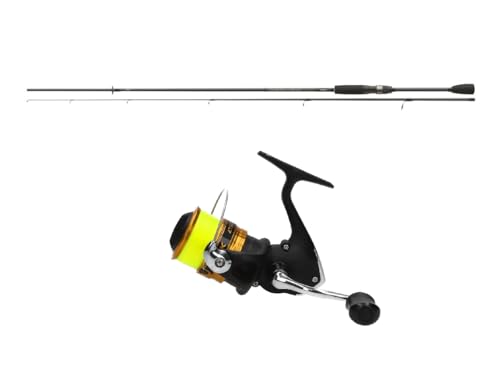 Ultralight Spinncombo Cormoran Power Creek UL mit 2,10m Rute und FX 2000C Angelrolle für Barsch und Forelle Angeln