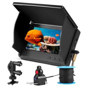 Fischfinder mit 4,3-Zoll-HD-Bildschirm und Nachtsichtfunktion für angeln im Wasser