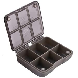 Praktische Ausrüstungsbox für Angler mit 6 Fächern und ergonomischem Design