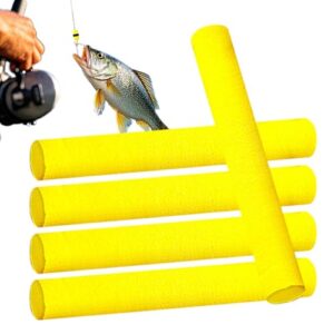 Karpfenfischereischaumstab, Zylinder Float Foam Sticks, 5x Eva Karpfenfischereischaumköder Schwimmzylinder - Fliegenbindungs Rig Material Haken Pop up Köder Feeder Tackle tragbar für Köderhersteller