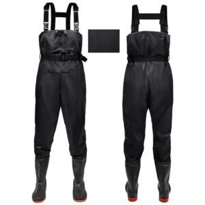 Wasserdichte Anglerhose mit Brusttasche und Verstellbarer Riemen, ideal für Wasserbegeisterte