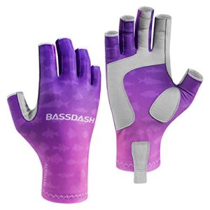 Bassdash ALTIMATE Handschuhe mit hohem UV-Schutz für Damen, ideal für Angeln, Radfahren, Wandern, Kajakfahren und Bootfahren