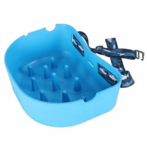 Ergonomischer Fliegenschnur-Korb mit glatter, gebogener und superleichter Konstruktion, ausgestattet mit Silikonspieß für Schnurablage, ideal für Angler