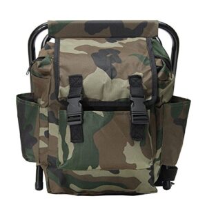 Praktischer Rucksack-Angel-Hocker mit Kühl-Tasche und Stuhl für Camping- oder Angel-Ausrüstung