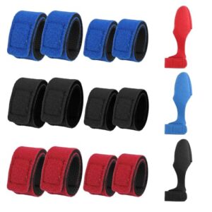 Elastischer Angelrutenbänder, Angelrutenhalter mit Klettverschluss, Riemen für Angelrutenriemen und Rutenschutz. Geeignet für Spinn, Meer und Feeder Rute.