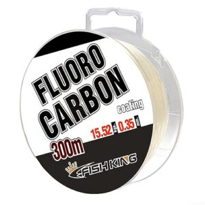 Hochwertige Fluorocarbon Angelschnur für Angel-Touren, 300 Meter Länge, 0,35 Millimeter Dicke